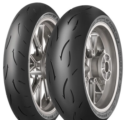 Front tire 120/70 ZR 17 DUNLOP GP Racer D212 Track / Road - Moto