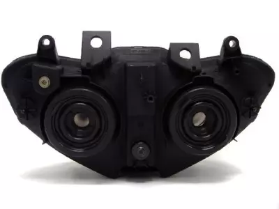 SHIN YO Supporto Fanale Anteriore In Alluminio Nero Per Suzuki GSX-R 750/600/1000 (2000-2003) – Ricambio Diretto OE - 4