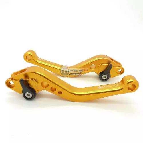 Accossato Coppia Leve Freno E Frizione CNC In Alluminio Per KTM RC8 / R (2009-2016) – Nero, Alta Precisione - 3