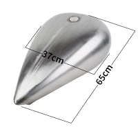 Réservoir brut harley chopper