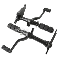 Commandes avancées noires pour harley davidson sportster 883 1200 xlh xl 1991-2003