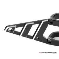 Support de phare stomp noir & alu pour fourche de 32 à 59 mm - droite