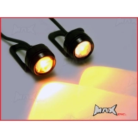 Paire de clignotants avant amber cree