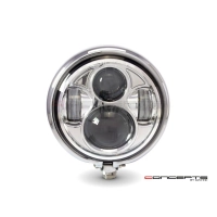 Phare avant universel daymaker led noir
