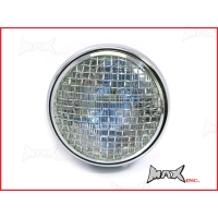 Phare avant universel 'mesh grill' noir ou chrome