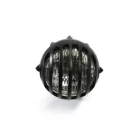 Phare avant universel noir 'prison bar' 11,5cm