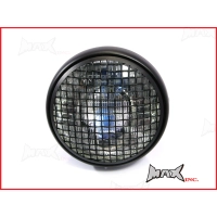 Phare avant universel 'mesh grill' noir ou chrome
