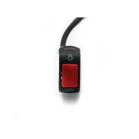 Interrupteur on/off pour feu ou led en aluminium cnc