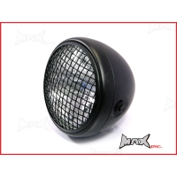 Phare avant universel 'mesh grill' noir ou chrome
