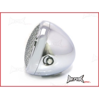 Phare avant universel 'mesh grill' noir ou chrome