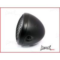 Phare avant universel 'mesh grill' noir ou chrome