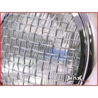 Phare avant universel 'mesh grill' noir ou chrome