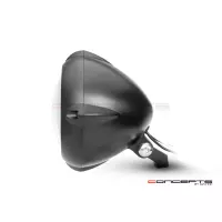 Phare avant universel vintage noir led 18cm