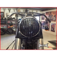 Grille de phare avant cafe racer 17,8 cm