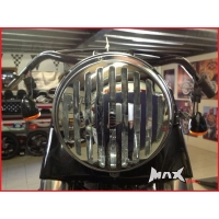 Grille de phare avant cafe racer 17,8 cm