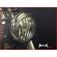 Grille de phare avant cafe racer 17,8 cm