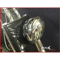 Grille de phare avant cafe racer 17,8 cm