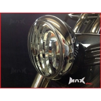 Grille de phare avant cafe racer 17,8 cm