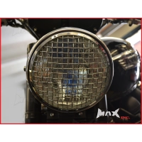 Phare avant universel 'mesh grill' noir ou chrome