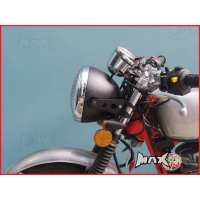 Phare avant universel 'mesh grill' noir ou chrome