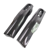 Caches sur fourches carbone yamaha mt 01
