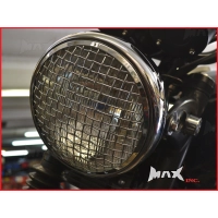 Phare avant universel 'mesh grill' noir ou chrome