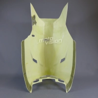 Carénage avant prise d'air origine avec adaptateurs poly racing piste  ducati 848 1098 1198