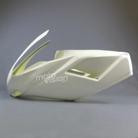 Carénage avant prise d'air origine avec adaptateurs poly racing piste  ducati 848 1098 1198