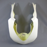 Carénage avant prise d'air origine avec adaptateurs poly racing piste  ducati 848 1098 1198