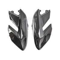 Paire de caches sous réservoir carbone ducati hypermotard