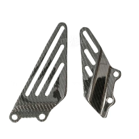 Paire de reposes pieds carbone kawasaki zx14 zzr 1400
