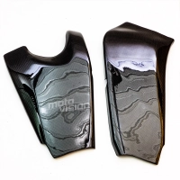 Paire de protection de bras oscillant carbone kawasaki zx6r 2009-2017