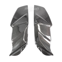 Paire de caches sous réservoir carbone suzuki gsr 750 2011-2016