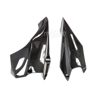 Sabot moteur carbone en deux parties kawasaki z1000 2010-2013