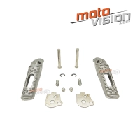 Paire de reposes pieds arrière origine pour honda cbr 600 03-06 cbr 1000 04-11