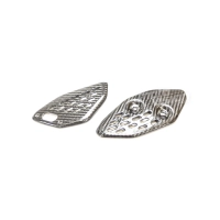 Paire de repose pieds carbone vernis yamaha mt03