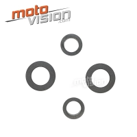 Entretoise de roue en aluminium cnc  honda cbr 600 rr 07+ - 4 pcs