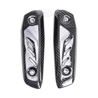 Caches latéraux sur radiateur carbone triumph 800/1050 street triple r/s/rs 2017 - 2019