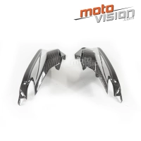 Paire de flancs de tête de fourche carbone aprilia rsv4 rr/rf 2015-...