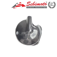 Protection de carter d'embrayage carbone sebimoto kawasaki zx10r 04-05