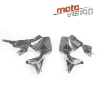 Entourage d'entrée d'air carbone vernis kawasaki er 6r 14/16