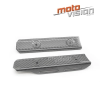 Caches latéraux sur radiateur carbone kawasaki z900 rs 2018
