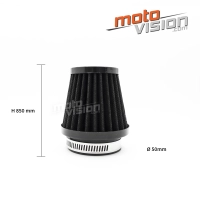 Filtre à air cafe racer 50 mm