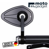M.view flight, rétroviseur en embout de guidon motogadget 22mm/1"