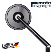 M.view classic ece, rétroviseur en aluminium cnc motogadget m10