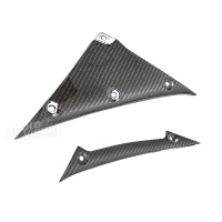 Caches intérieurs carbone brillant yamaha  r1 2015-2018