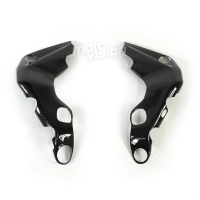 Protections de cadre carbone vernis pour mv agusta f3 f4 brutale 675 800 rivale 800 dragster 800