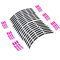 Liserets de jantes 17" - couleur noir