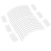 Liserets de jantes 17" - couleur blanc