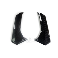 Paire de cache rétroviseur - support carbone vernis ducati panigale v4